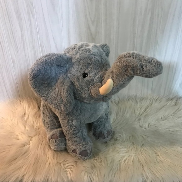 Vintage FAO Schwartz Fifth Avenue Plush large Elephant soft - Picture 3 of 8
